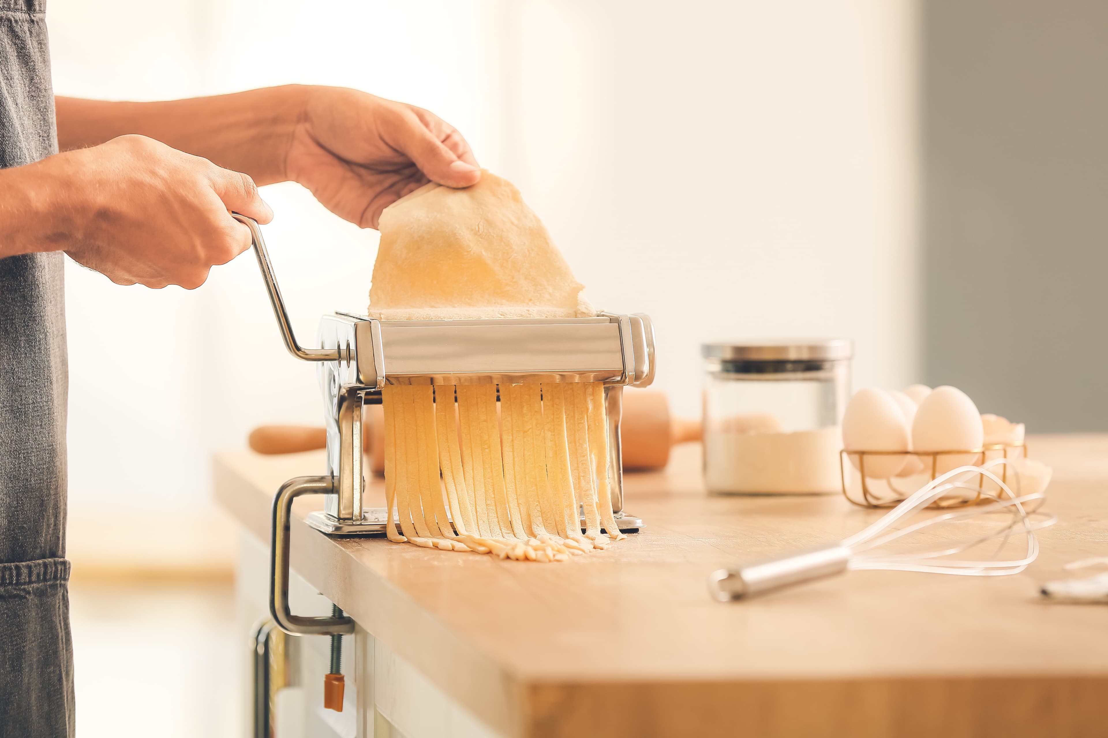 Authentic Italian pasta making
